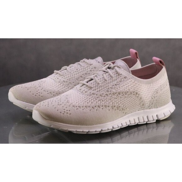 Cole Haan Zero Grand Women's Wingtip Knit Light Oxfords Shoes Sz 6 B W24030 EUC - Picture 1 of 12